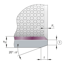 襯套 EGB9060-E50, 滑套，低維護(hù)，帶鋼襯和儲油腔